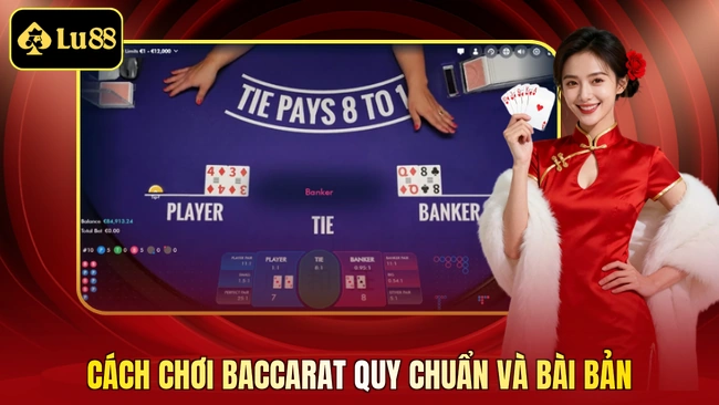 Cách chơi Baccarat quy chuẩn và bài bản