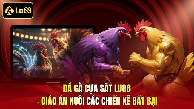 Đá Gà Cựa Sắt LU88 - Giáo Án Nuôi Các Chiến Kê Bất Bại